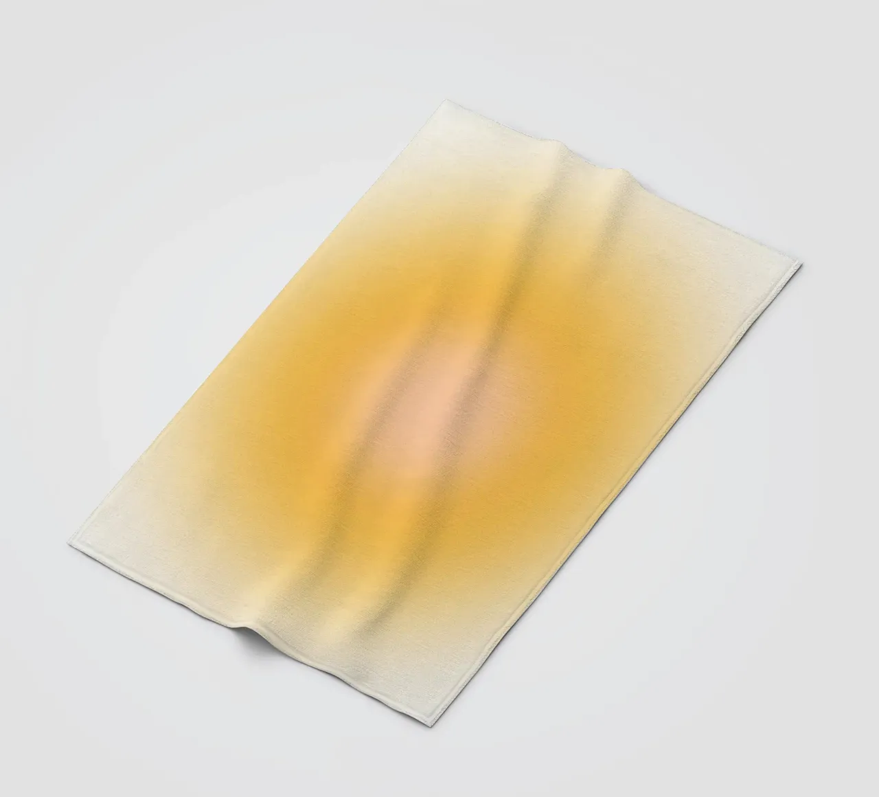 Warme Aura Kleurverloop Goud Oranje Abstracte Kunst fleecedeken van dawnthesea