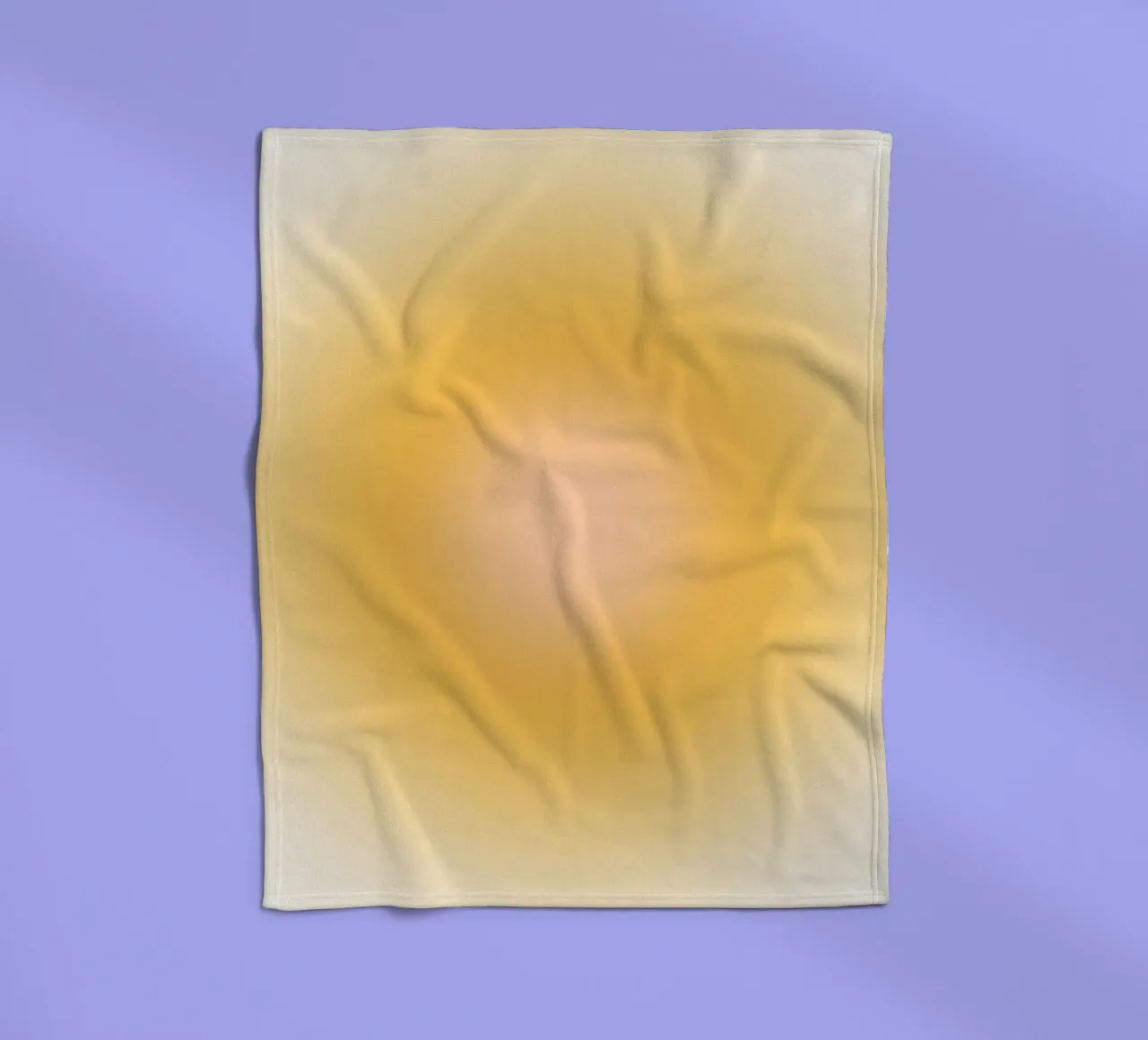 Warme Aura Kleurverloop Goud Oranje Abstracte Kunst fleecedeken van dawnthesea