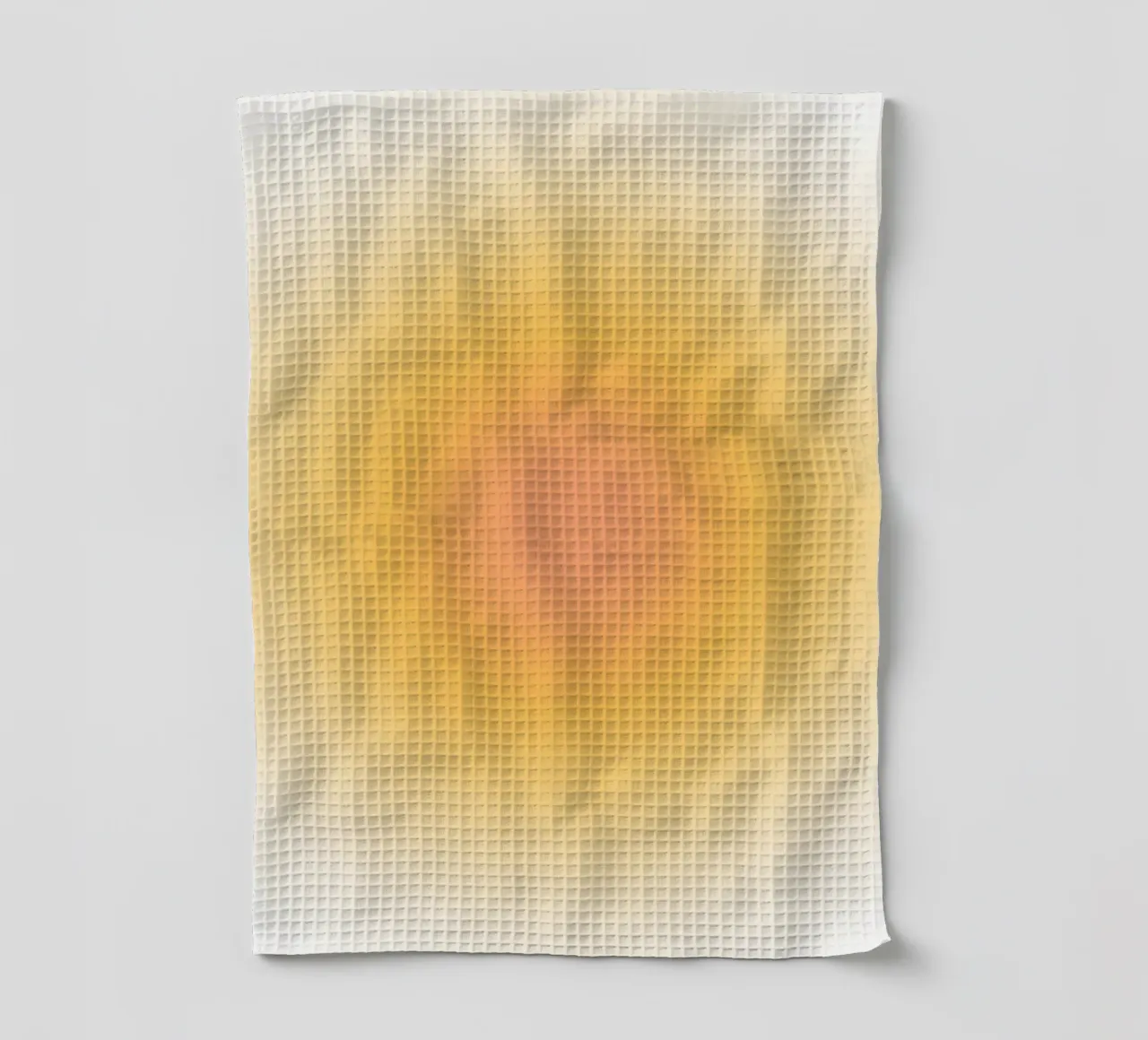 Soft Peach Aura Gradient Warm Abstract Art (Art abstrait) torchon de dawnthesea