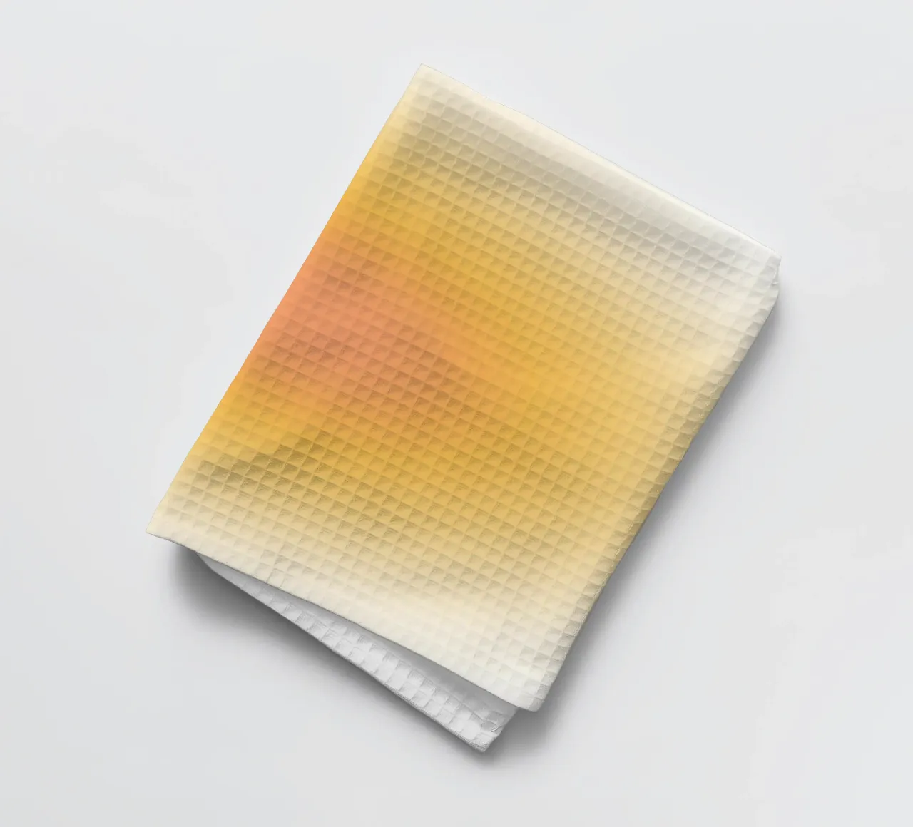 Soft Peach Aura Gradient Warm Abstract Art (Art abstrait) torchon de dawnthesea