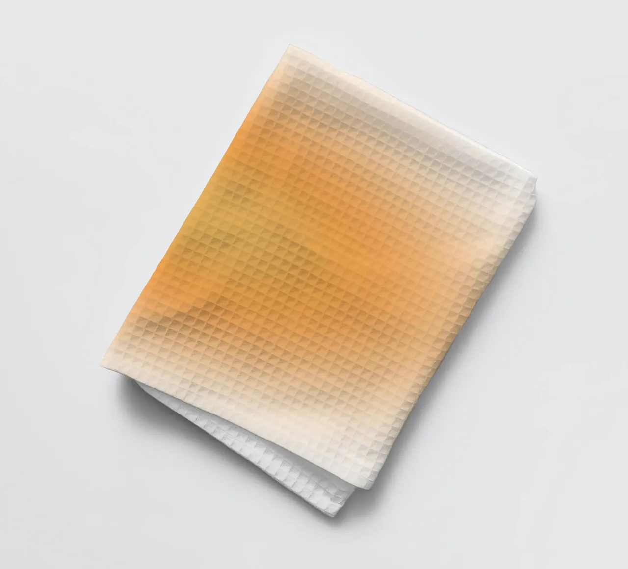 Soft Orange Aura Gradient Calm Abstract Art torchon de dawnthesea