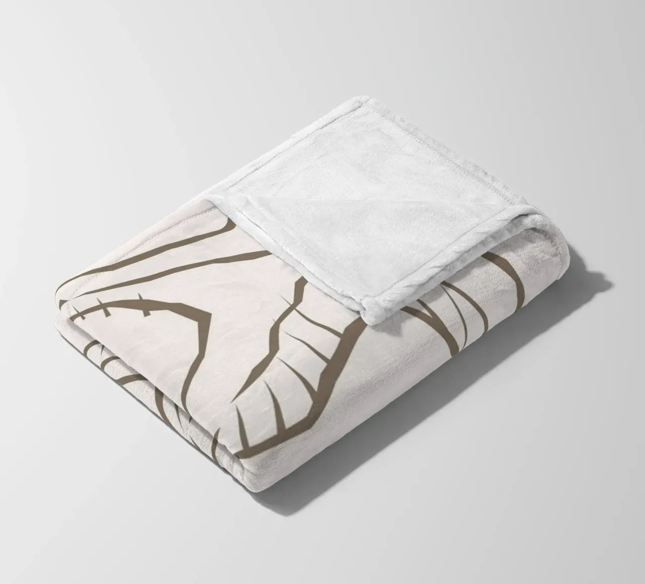 Schizzo di stella marina Boho Coastal Minimalist Art coperta in pile da dawnthesea