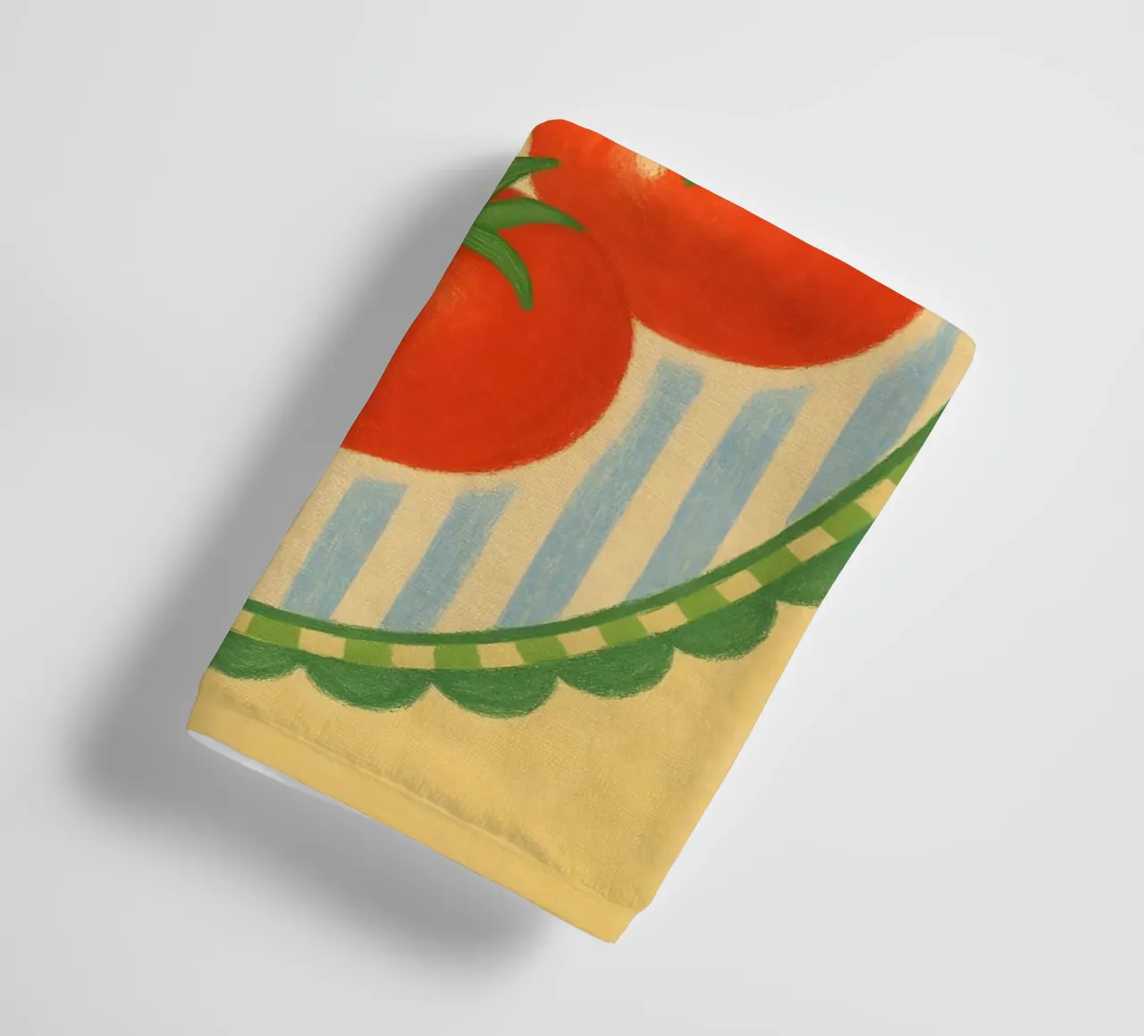 The Tomatoes asciugamano da bagno da Gypsy Galleria