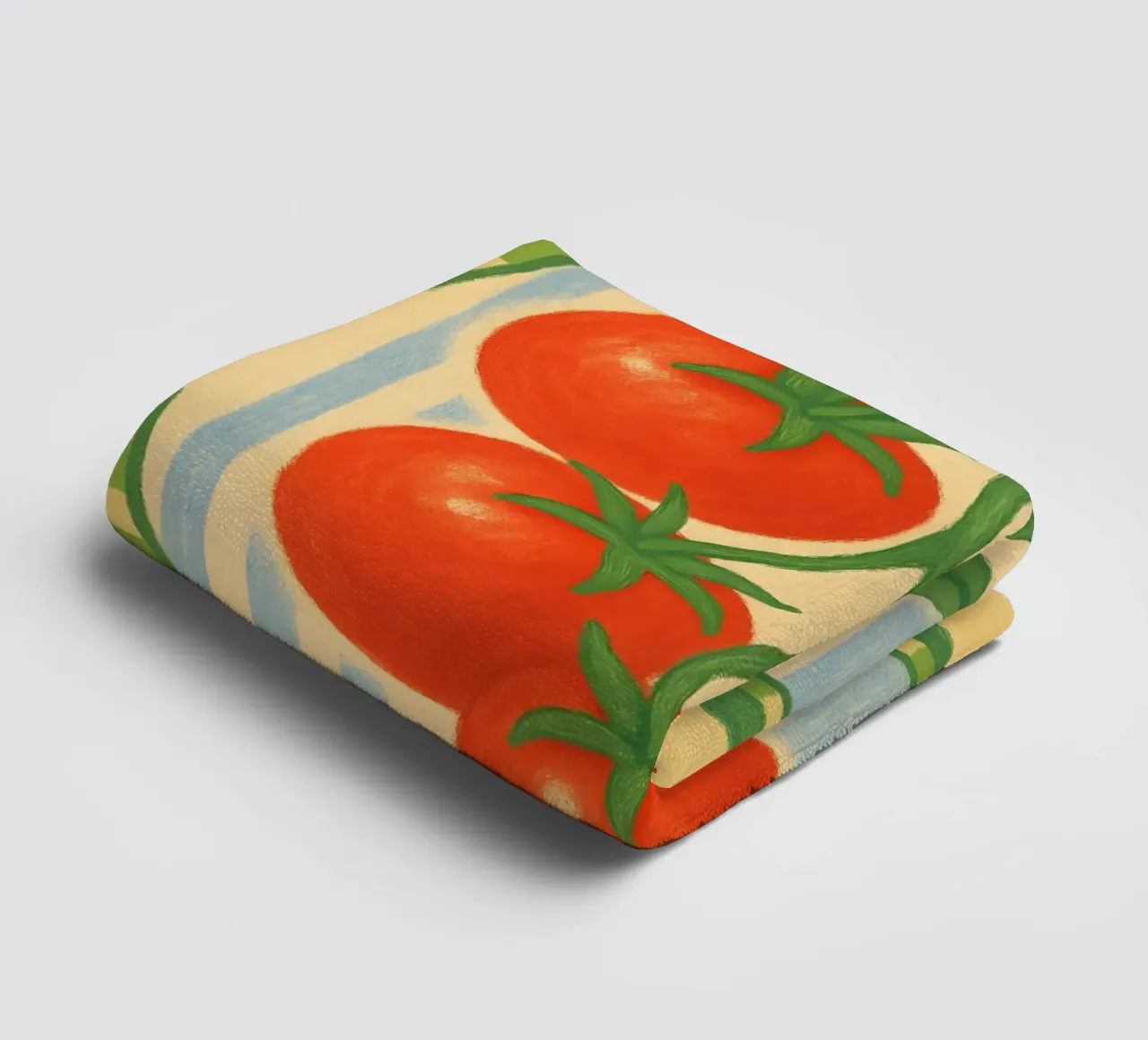 The Tomatoes asciugamano da bagno da Gypsy Galleria