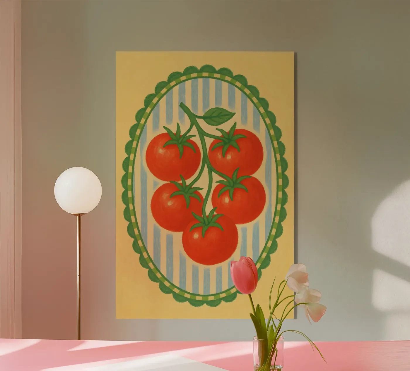 The Tomatoes acryl van Gypsy Galleria