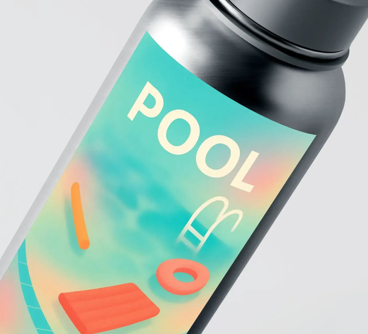 POOL - Schwimmende Lebensfreude Sticker von JETLAG | affiches voyage
