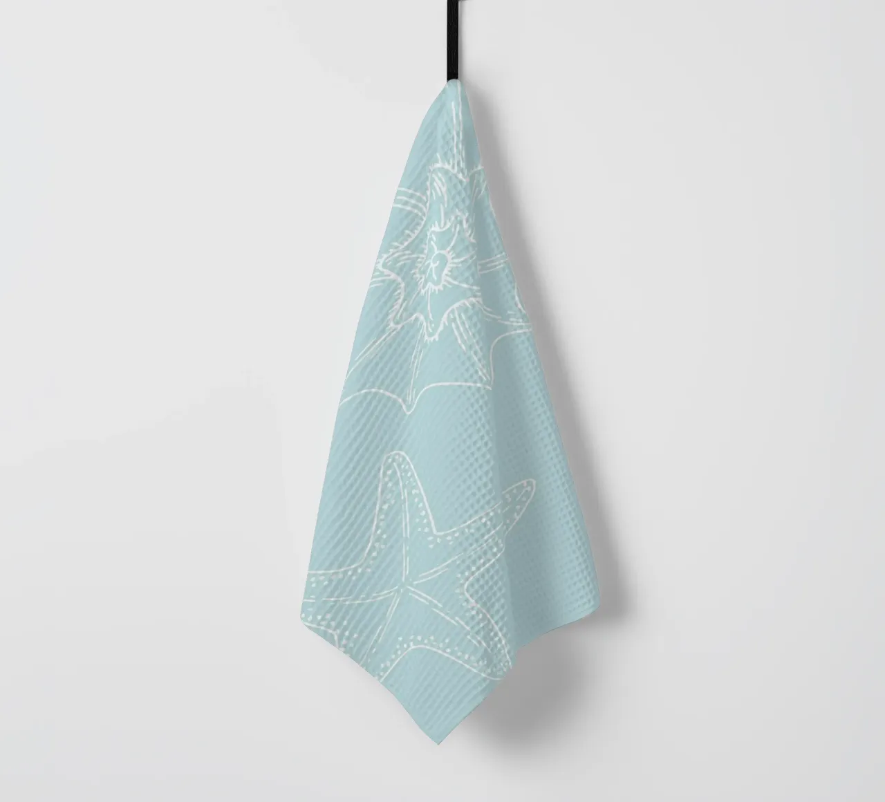 Van Gogh Starry Night Reimagined – Modern Impressionism tea towel by dawnthesea