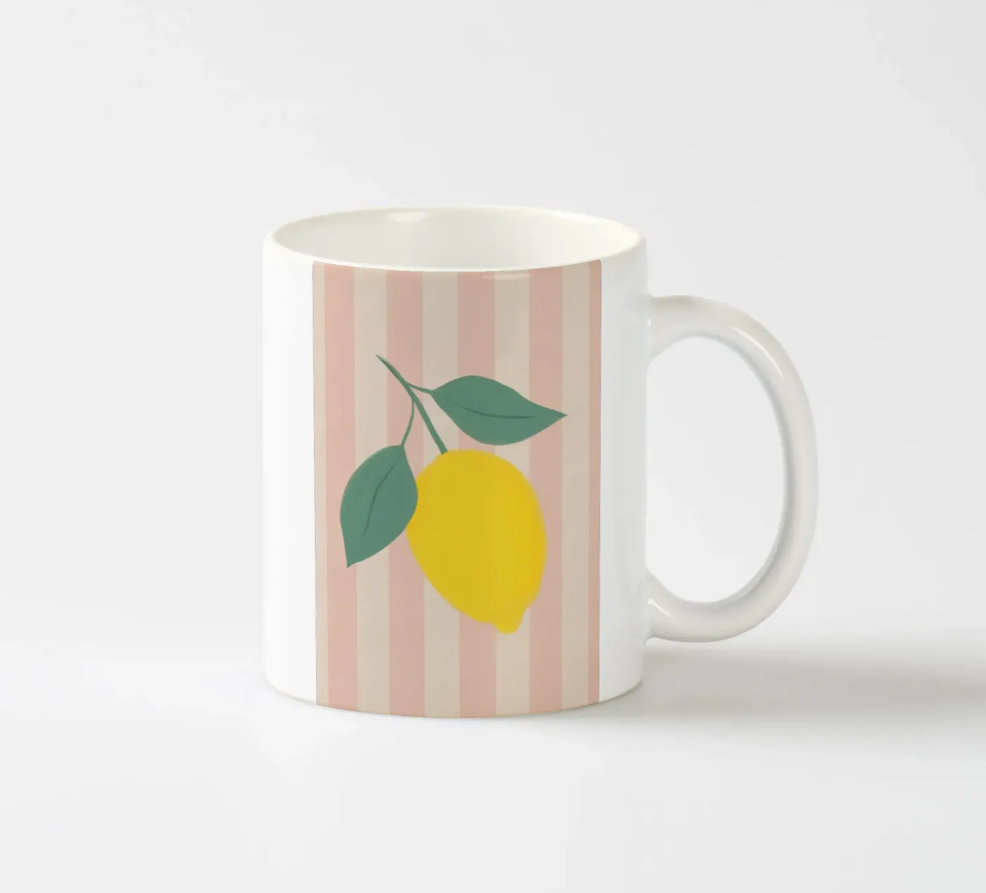 Lemon ceramic mug by Marosie