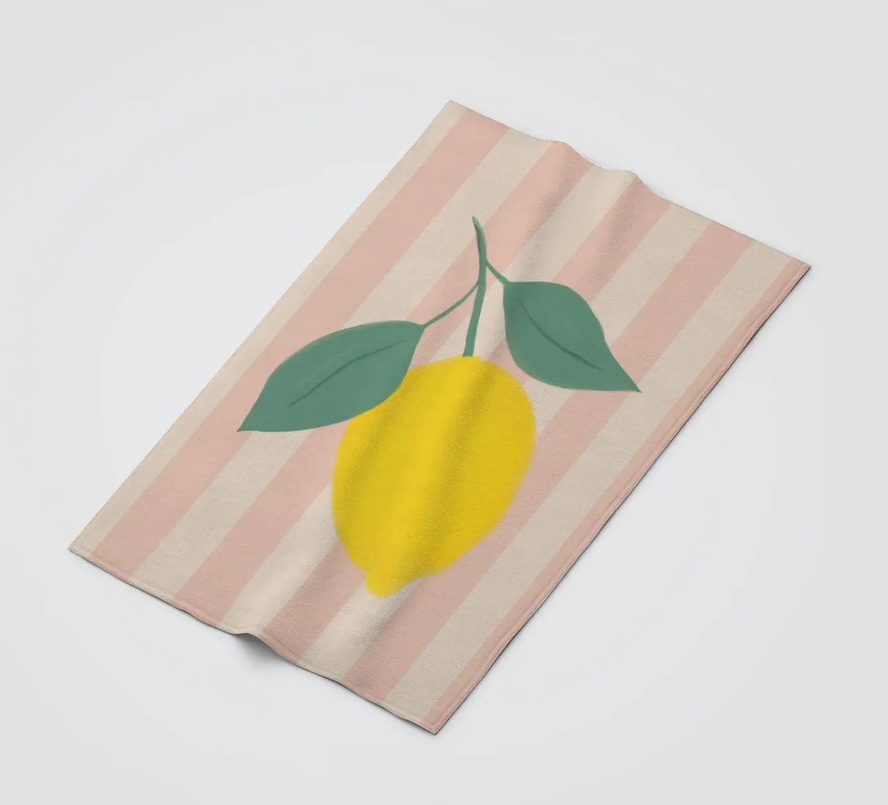 Lemon Fleecedecke von Marosie