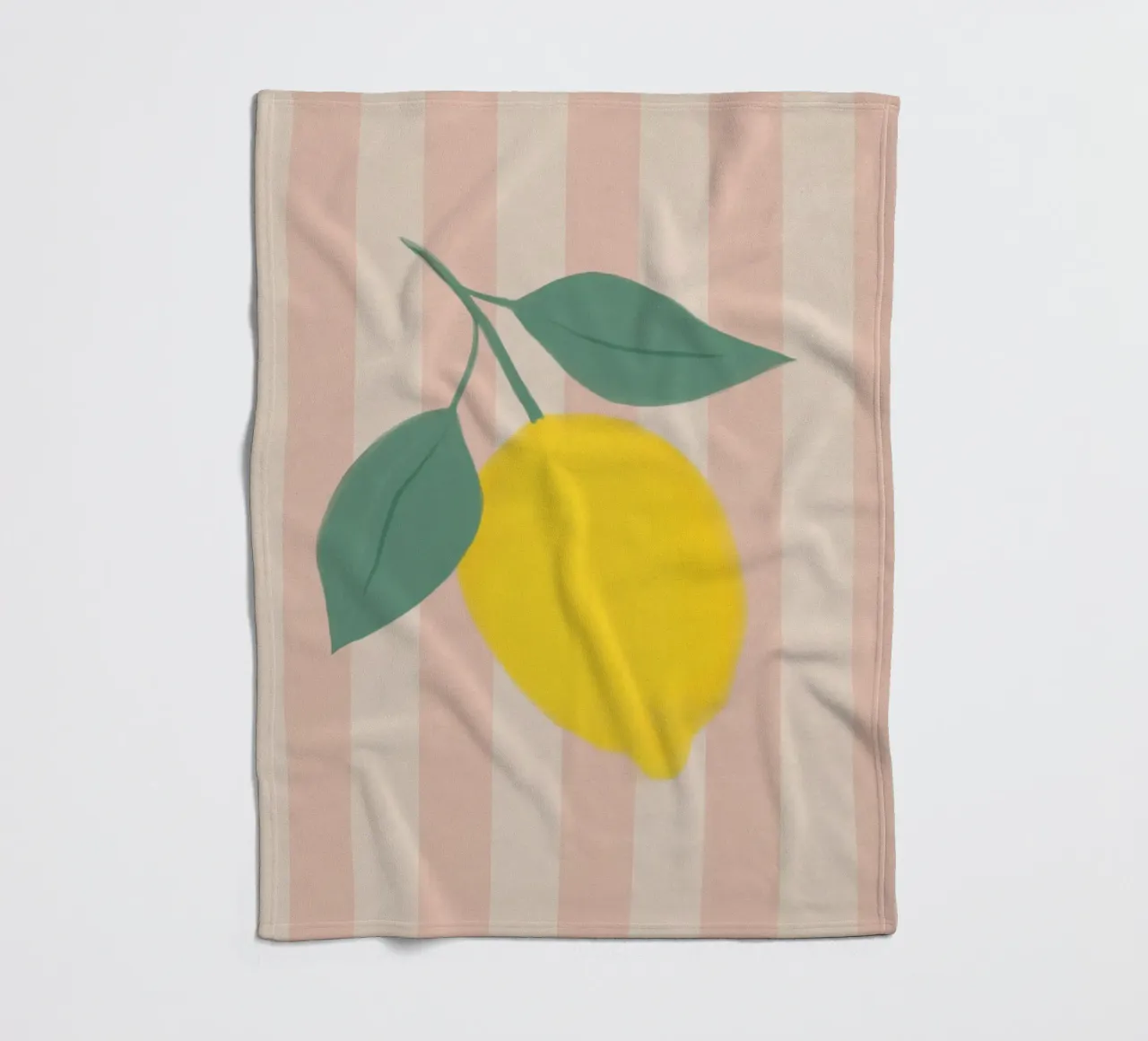 Lemon Fleecedecke von Marosie