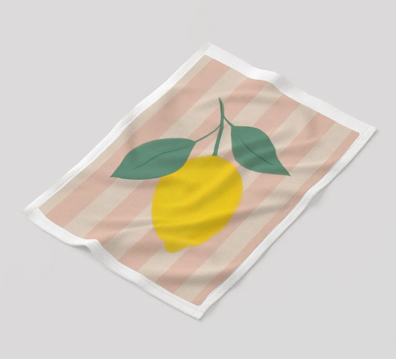 Lemon Fleecedecke von Marosie