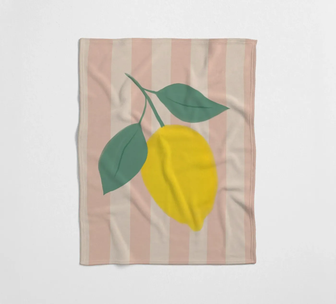 Lemon Fleecedecke von Marosie