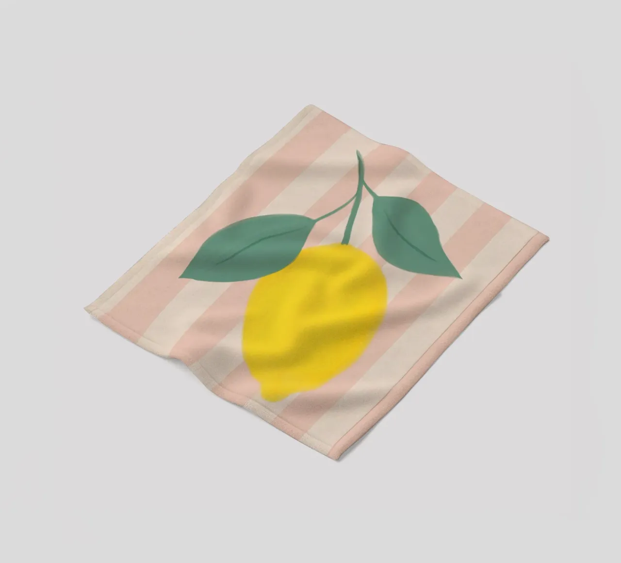 Lemon Fleecedecke von Marosie