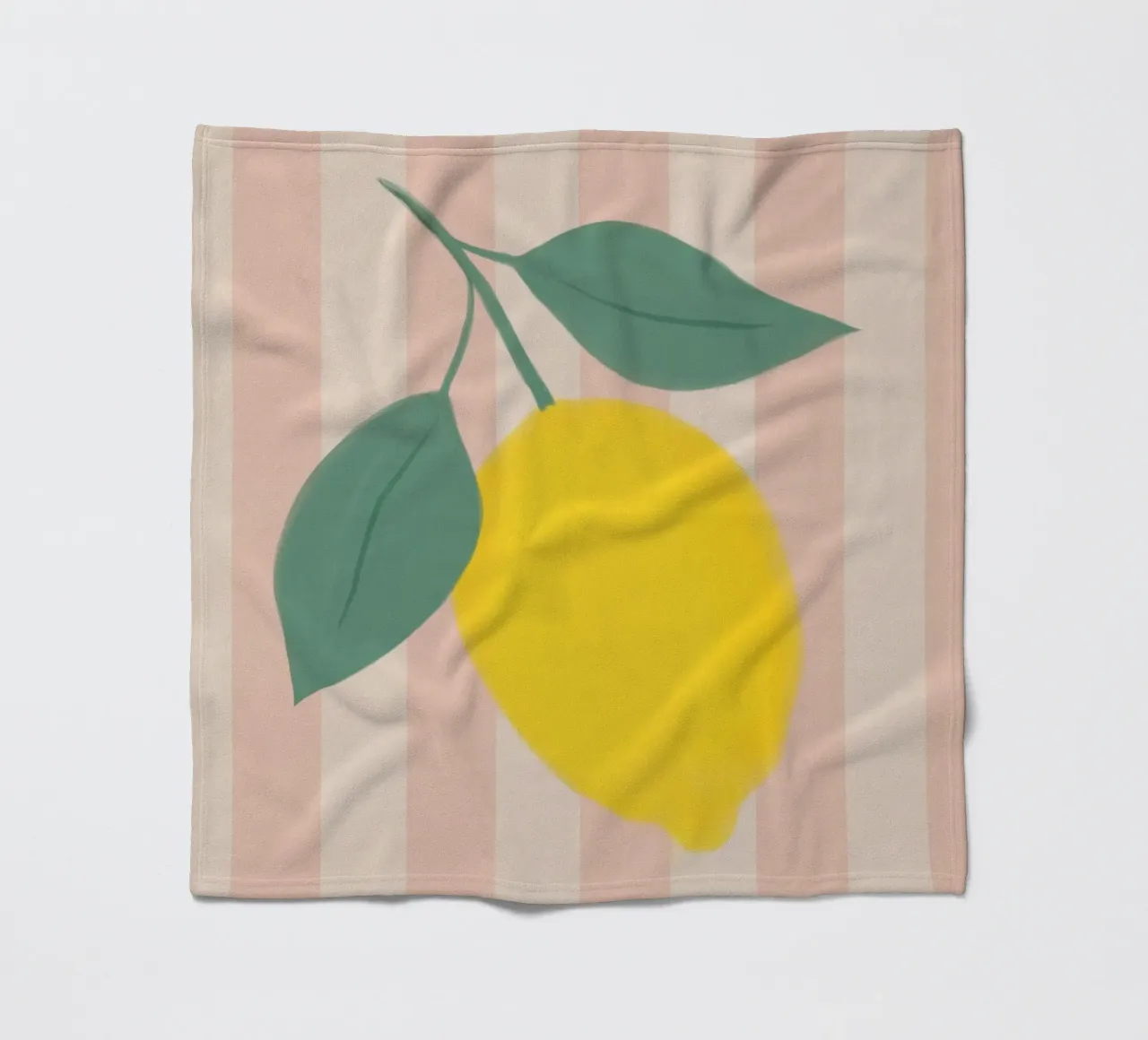 Lemon Fleecedecke von Marosie