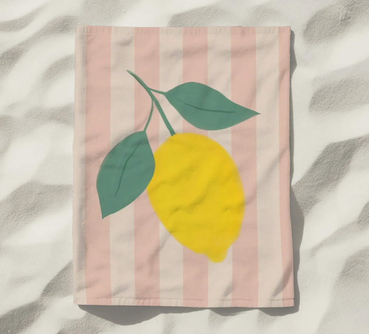 Lemon Strandtuch von Marosie