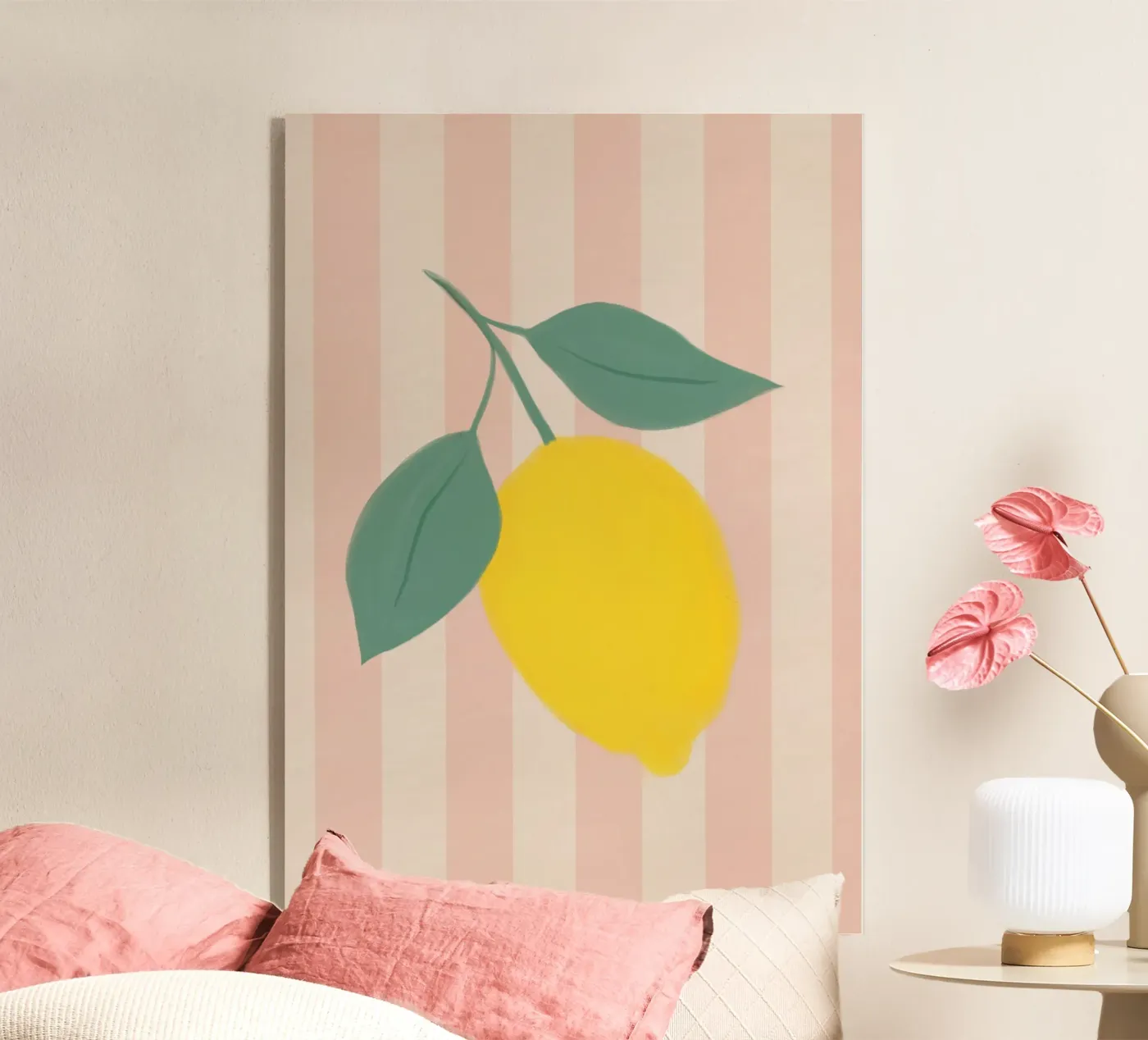Lemon acryl van Marosie