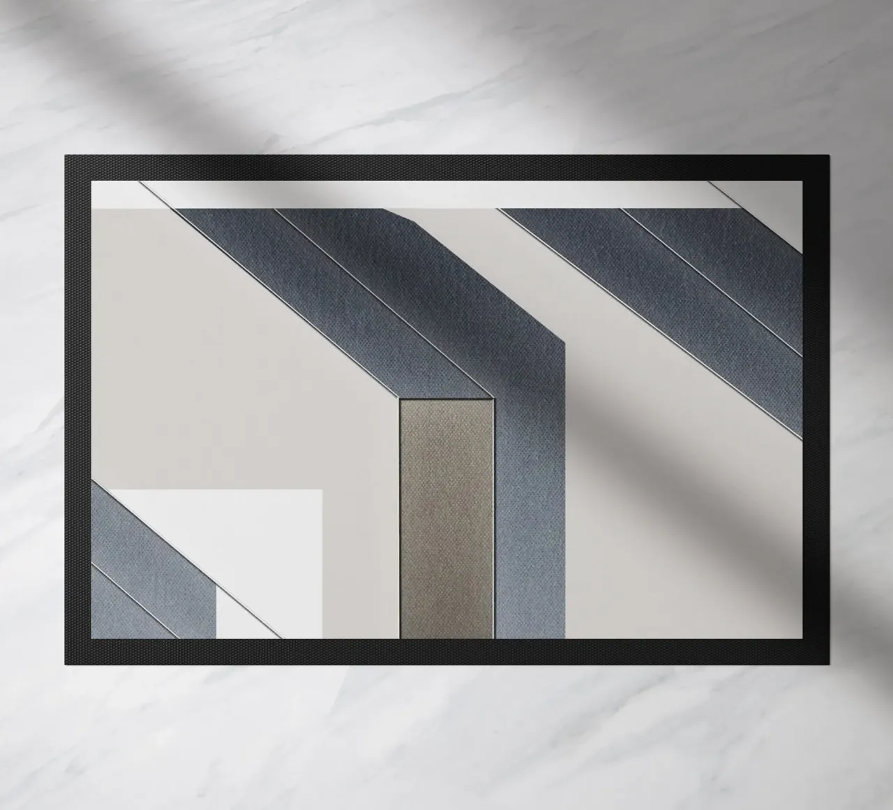abstract geometric gray continuous zerbino da vintageshop