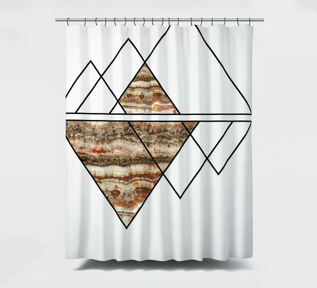 abstract combination tenda da doccia da vintageshop