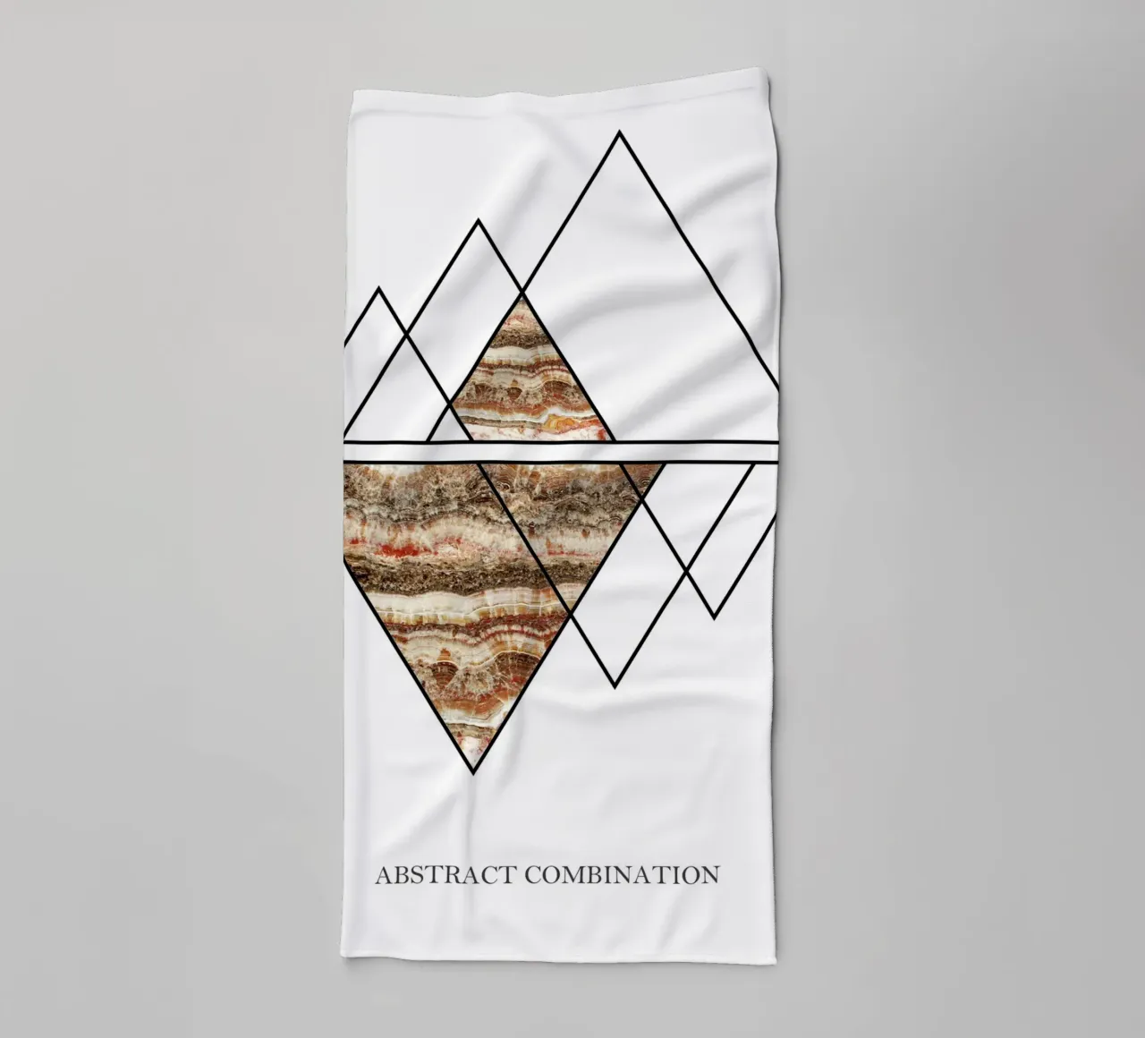 abstract combination asciugamano da bagno da vintageshop