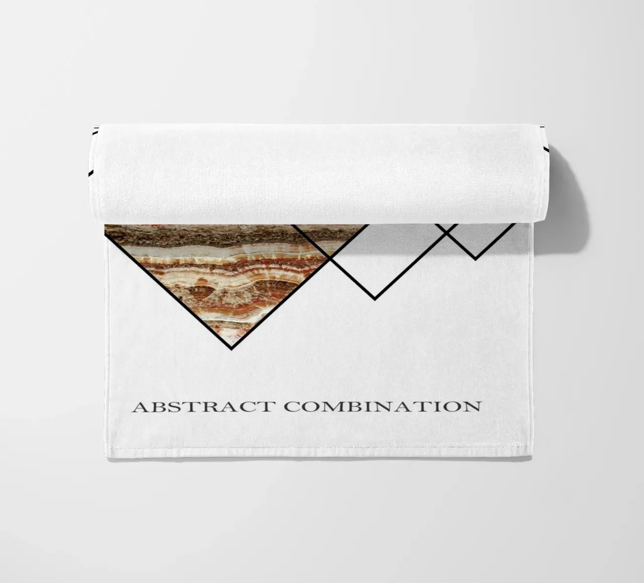 abstract combination telo mare da vintageshop