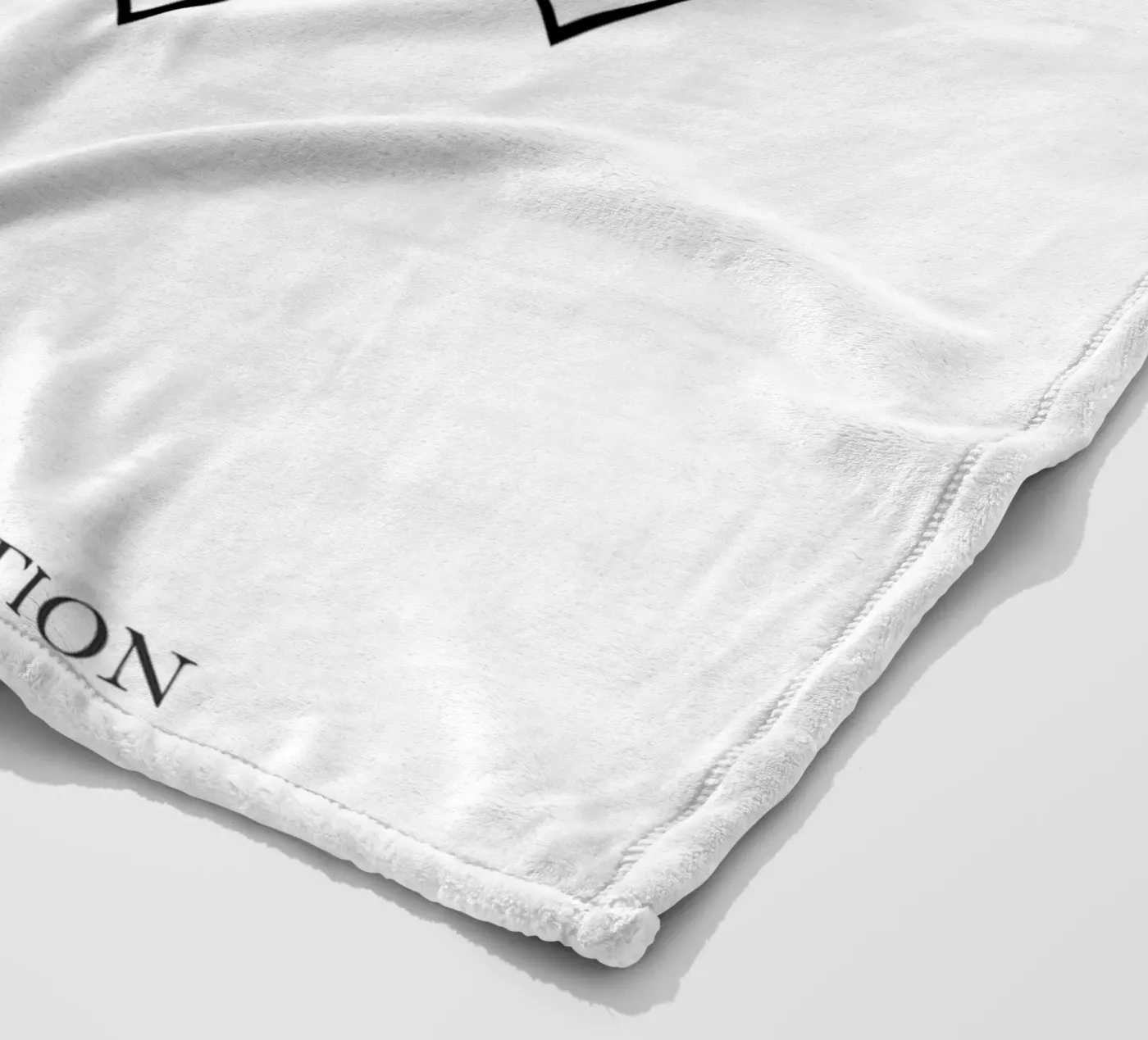 abstract combination fleecedeken van vintageshop