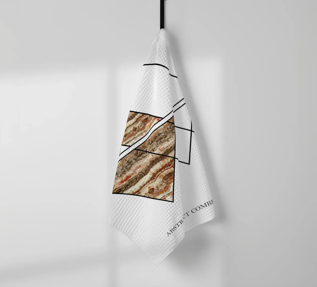 abstract combination canovaccio da cucina da vintageshop