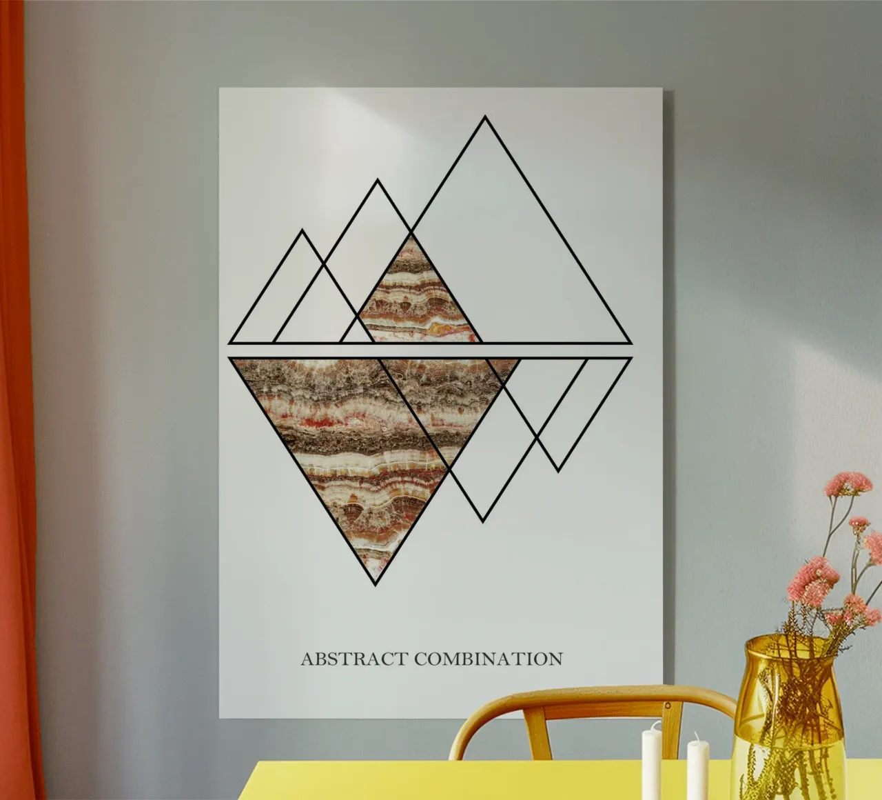 abstract combination plexiglass da vintageshop