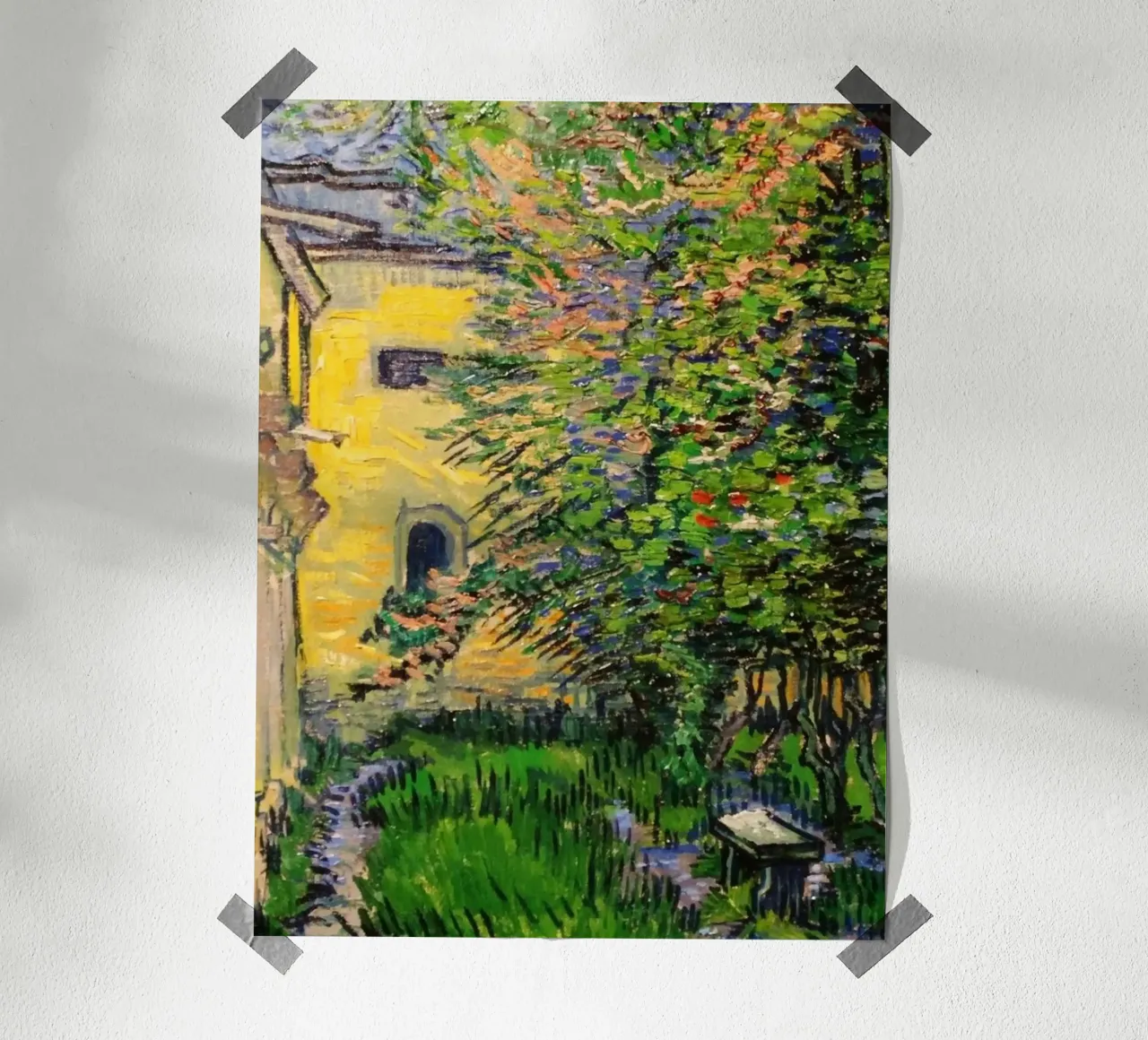 garden bench behind house hahnemühle by cloud shop