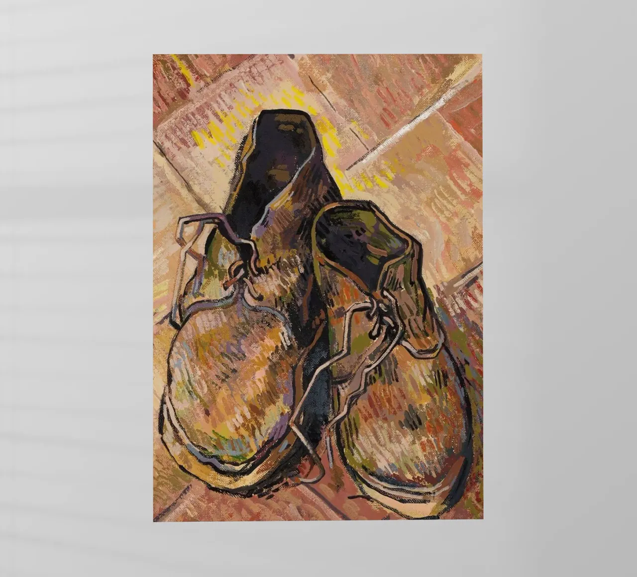 scarpe consumate con molti ricordi pellicola backlit da cloud shop