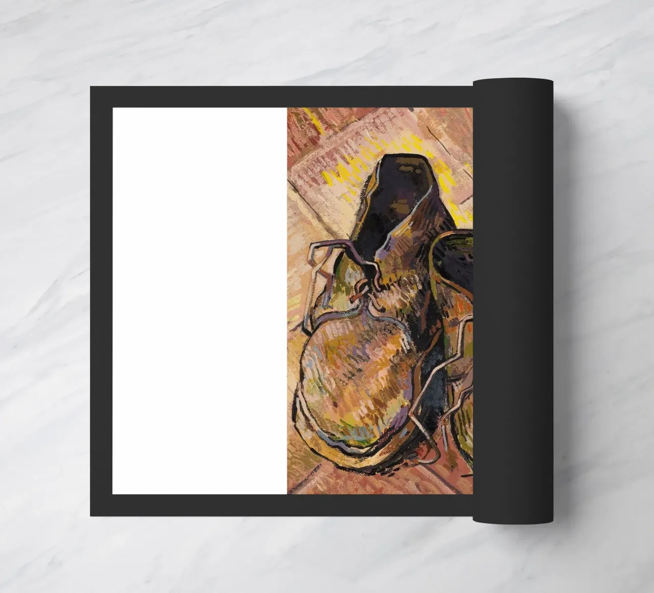 scarpe consumate con molti ricordi zerbino da cloud shop