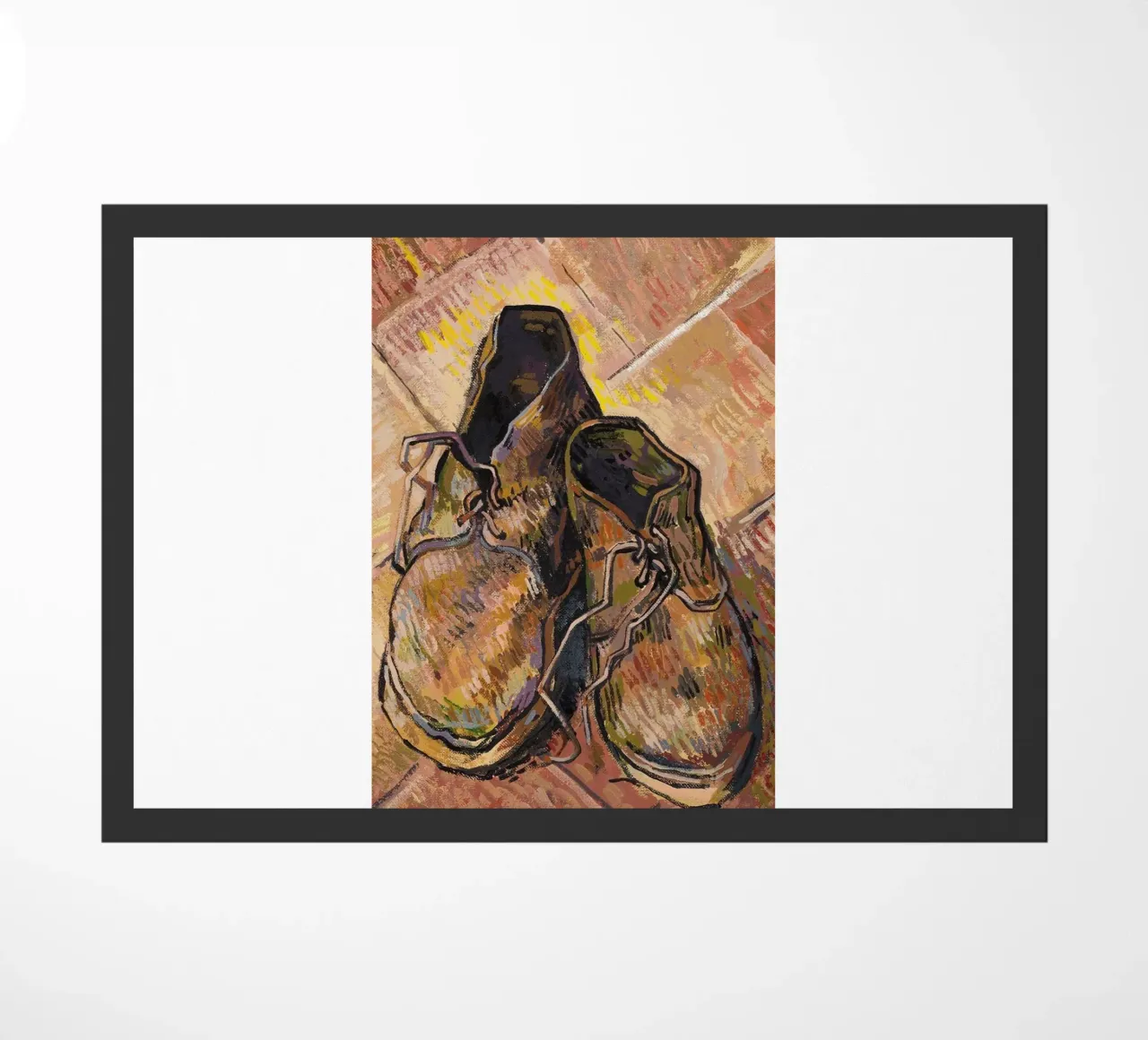 scarpe consumate con molti ricordi zerbino da cloud shop