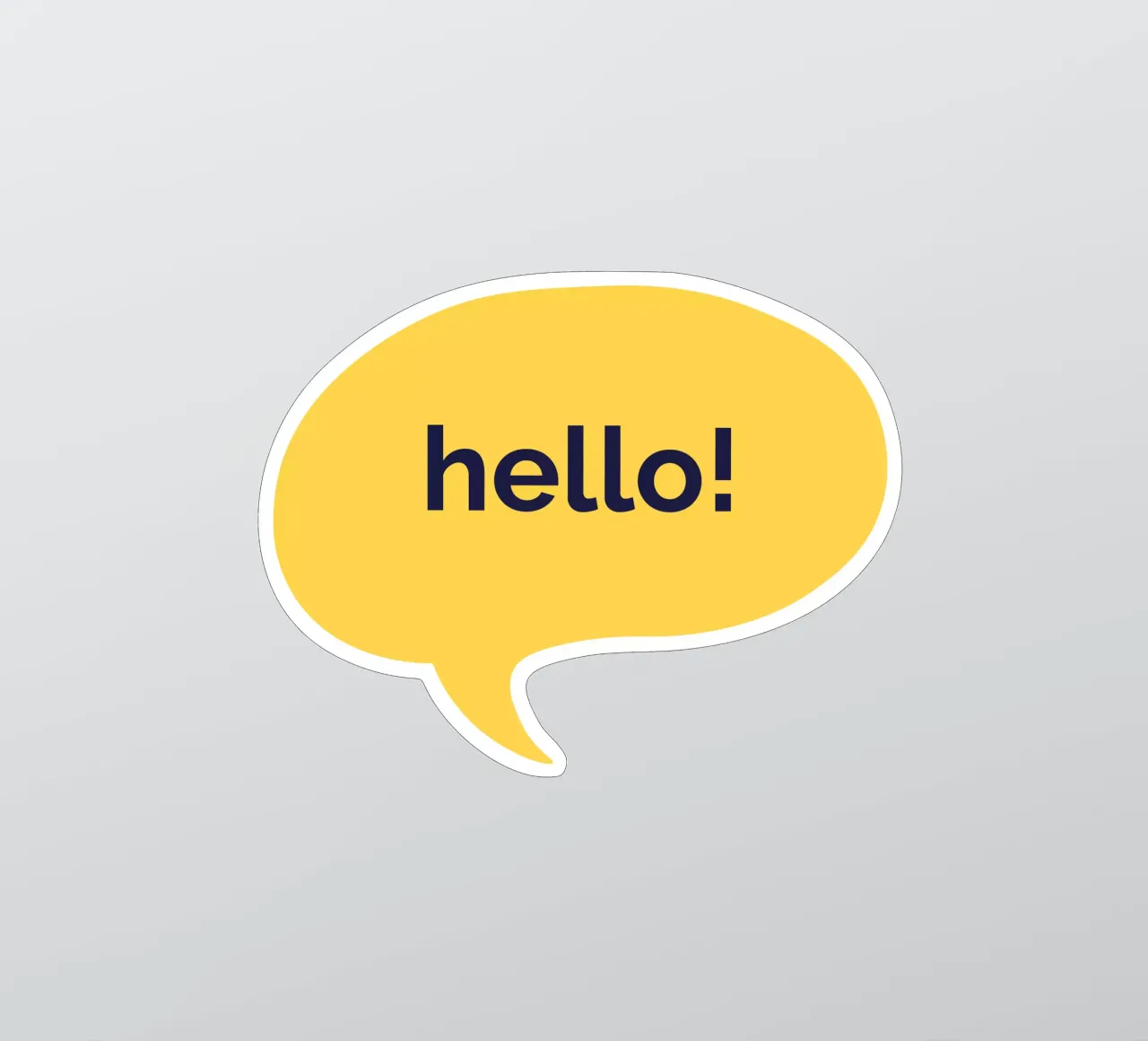 hello sticker van Sticker King