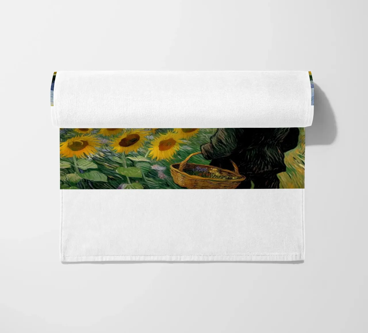 campo di girasoli telo mare da cloud shop