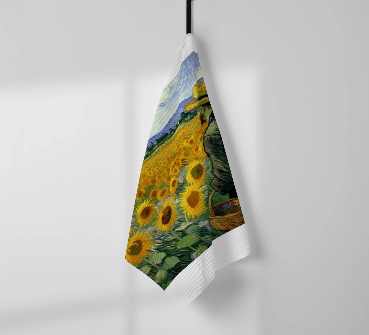 champ de tournesols torchon de cloud shop