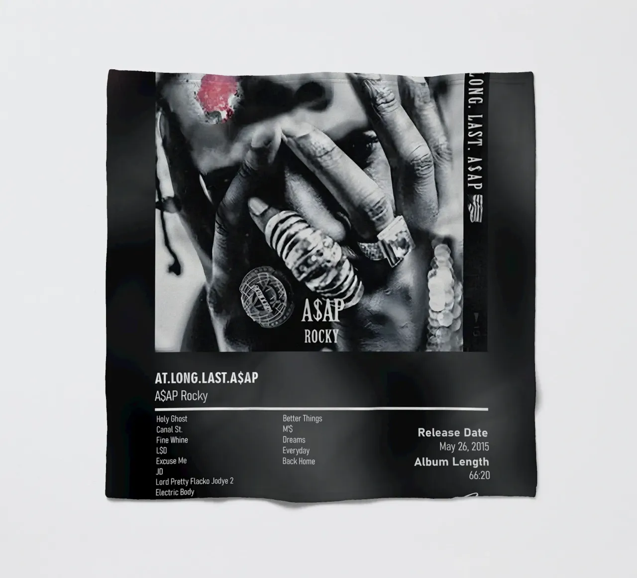 At.Long.Last.A$AP By A$AP Rocky coperta in pile da DGUnder