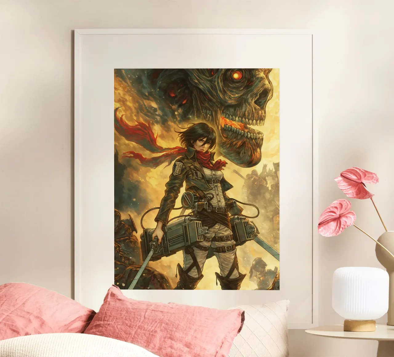 Mikasa Ackerman Attack on Titan hahnemühle de Fleur de Lys