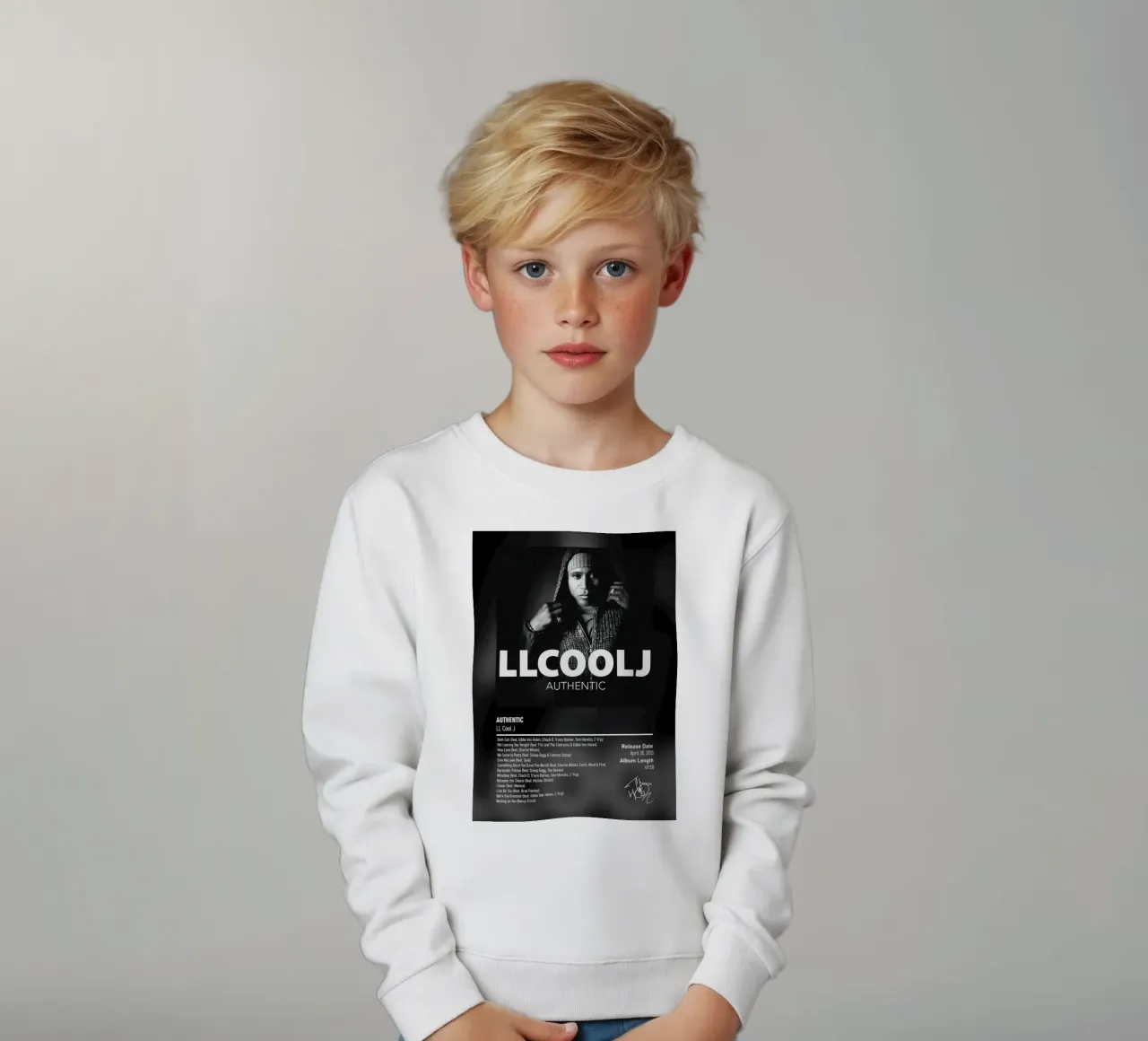 Authentic By LL Cool J felpa bambino da DGUnder