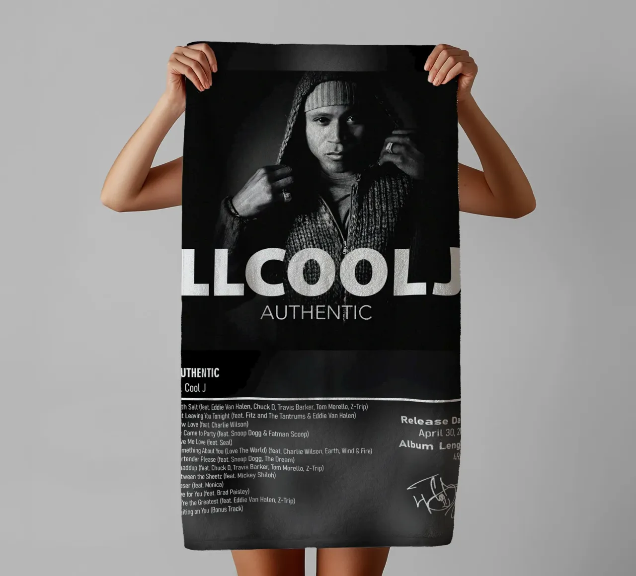 Authentic By LL Cool J asciugamano da bagno da DGUnder