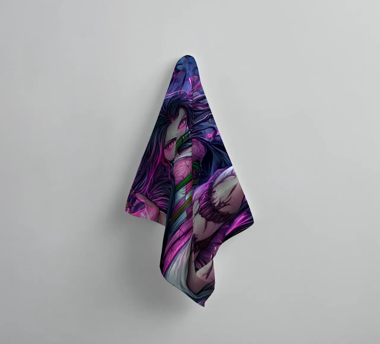 Nezuko Ammazzademoni asciugamano da bagno da Fleur de Lys