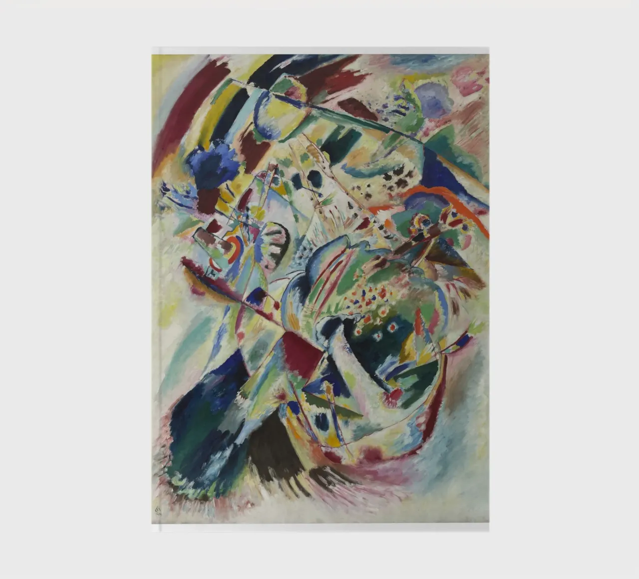 shapes abstract expressive notebook by lara shop