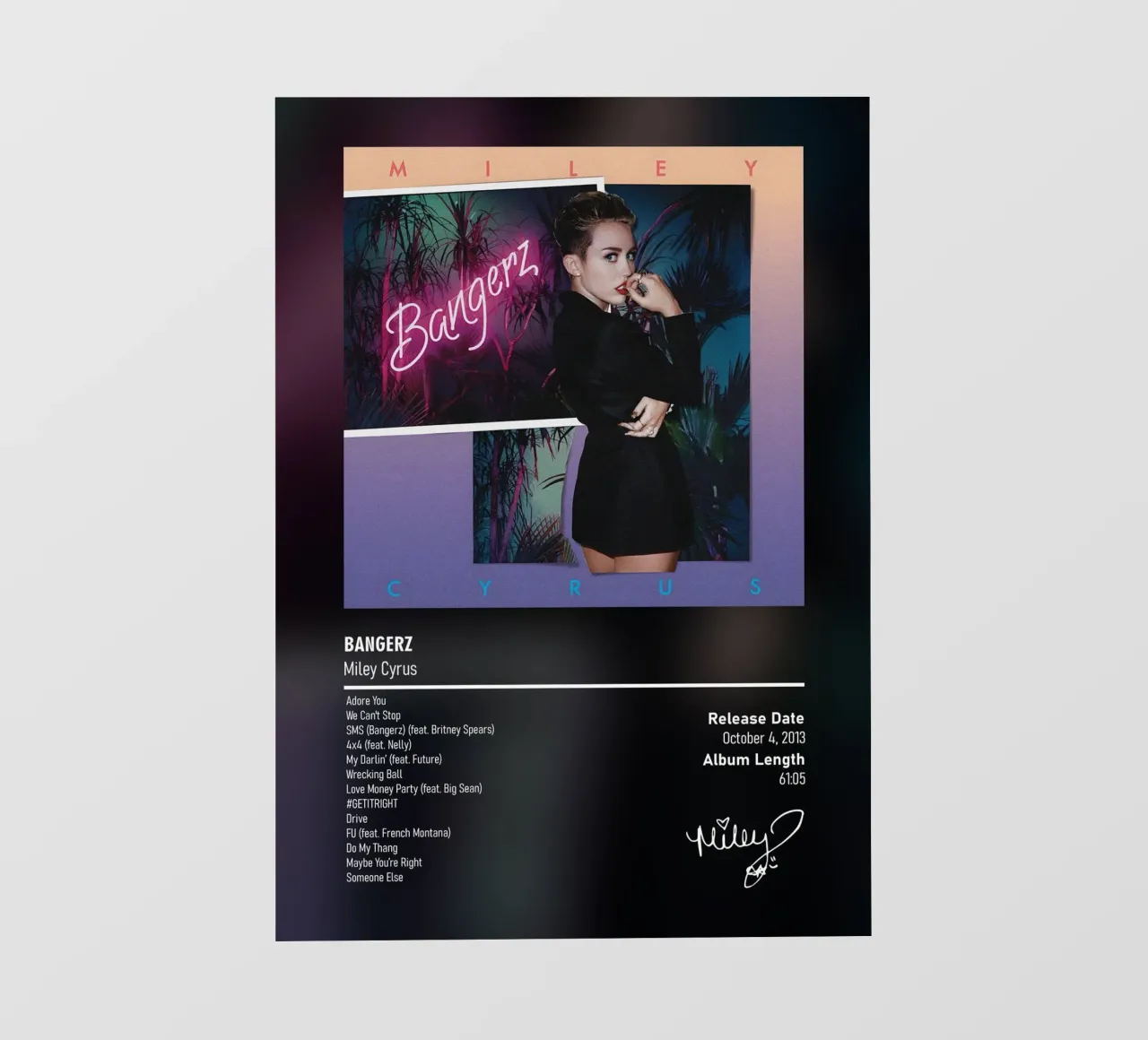 Bangerz By Miley Cyrus photo wallpaper by DGUnder
