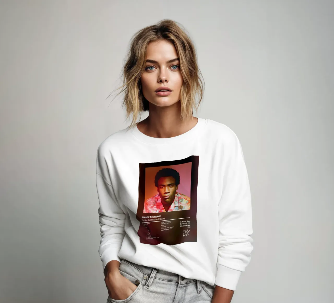 Because the Internet By Childish Gambino (Donald Glover) sweatshirt by DGUnder
