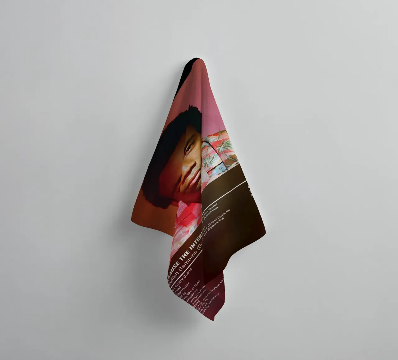 Because the Internet By Childish Gambino (Donald Glover) towel by DGUnder