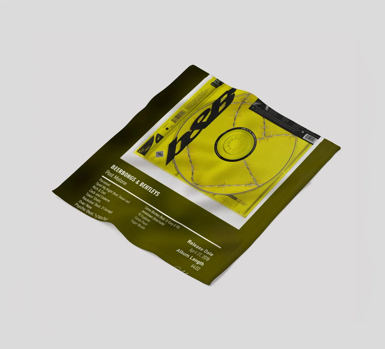 Beerbongs & Bentleys By Post Malone coperta in pile da DGUnder