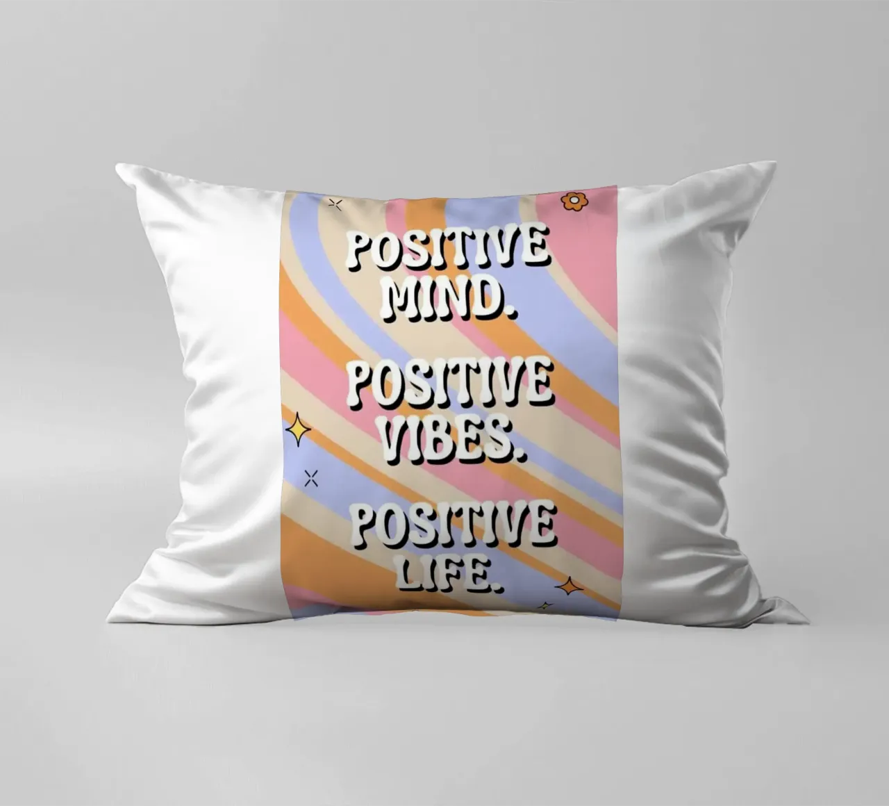 quots mente positiva cuscino da art quots shop
