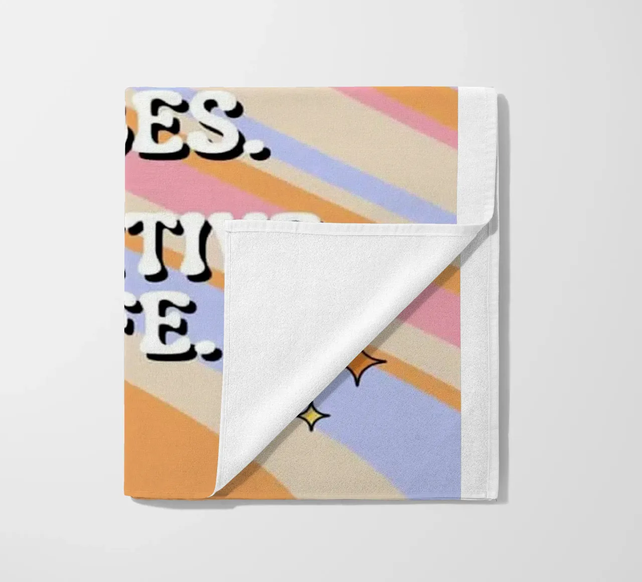 quots mente positiva telo mare da art quots shop