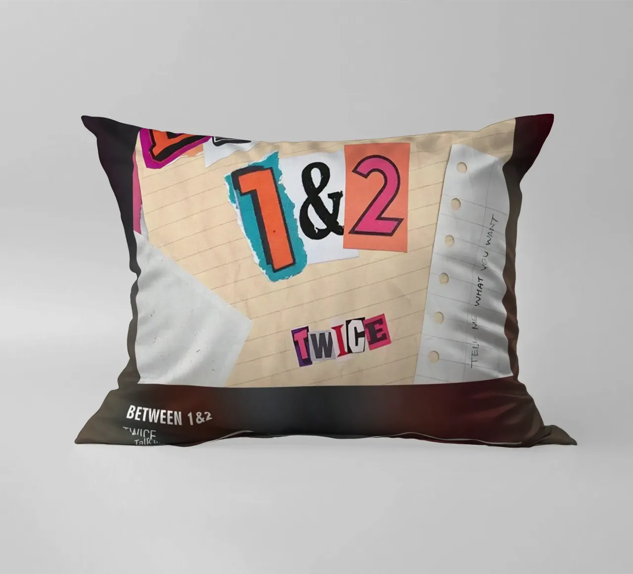 Between 1&2 By TWICE cuscino da DGUnder