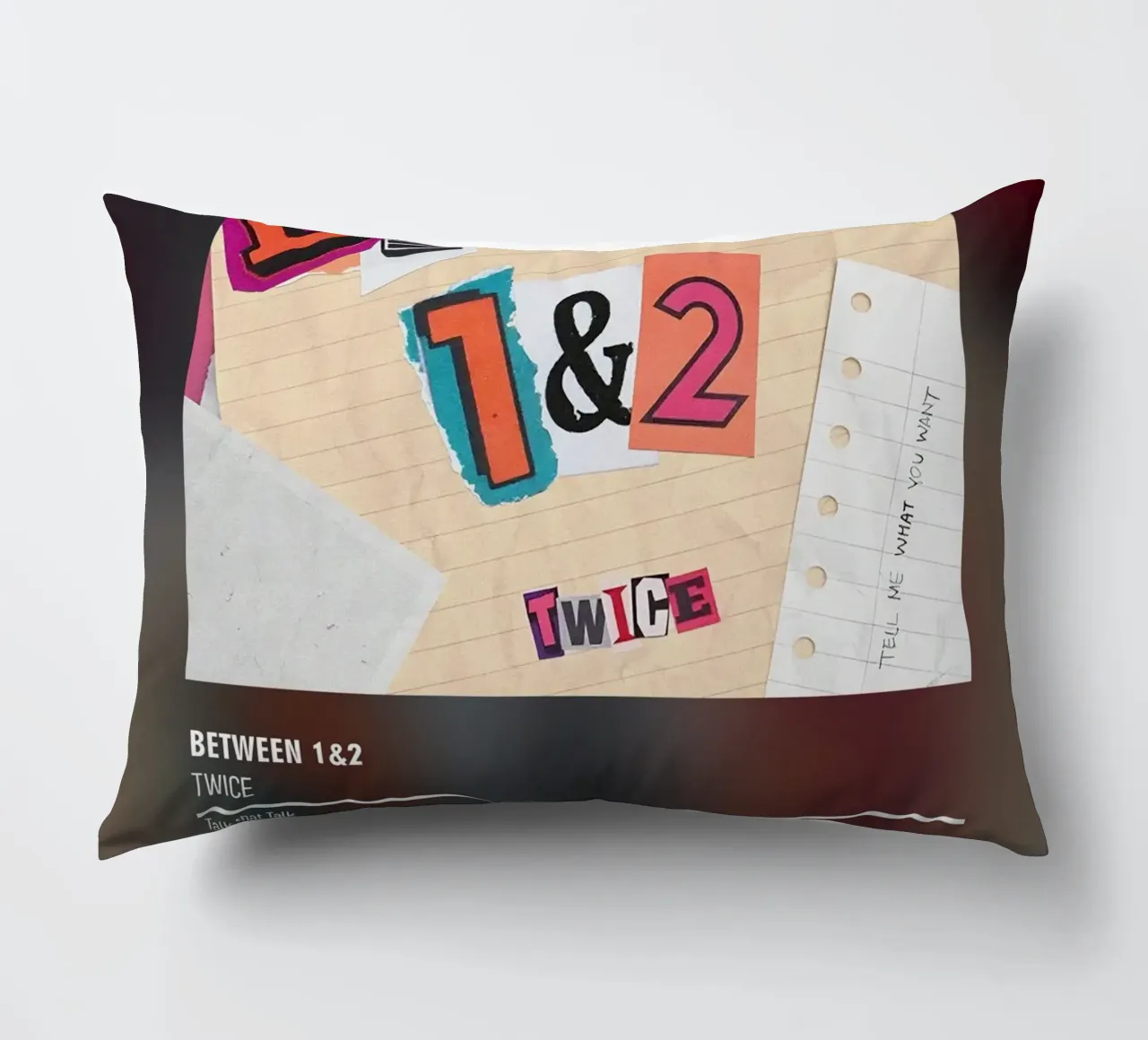 Between 1&2 By TWICE cuscino da DGUnder