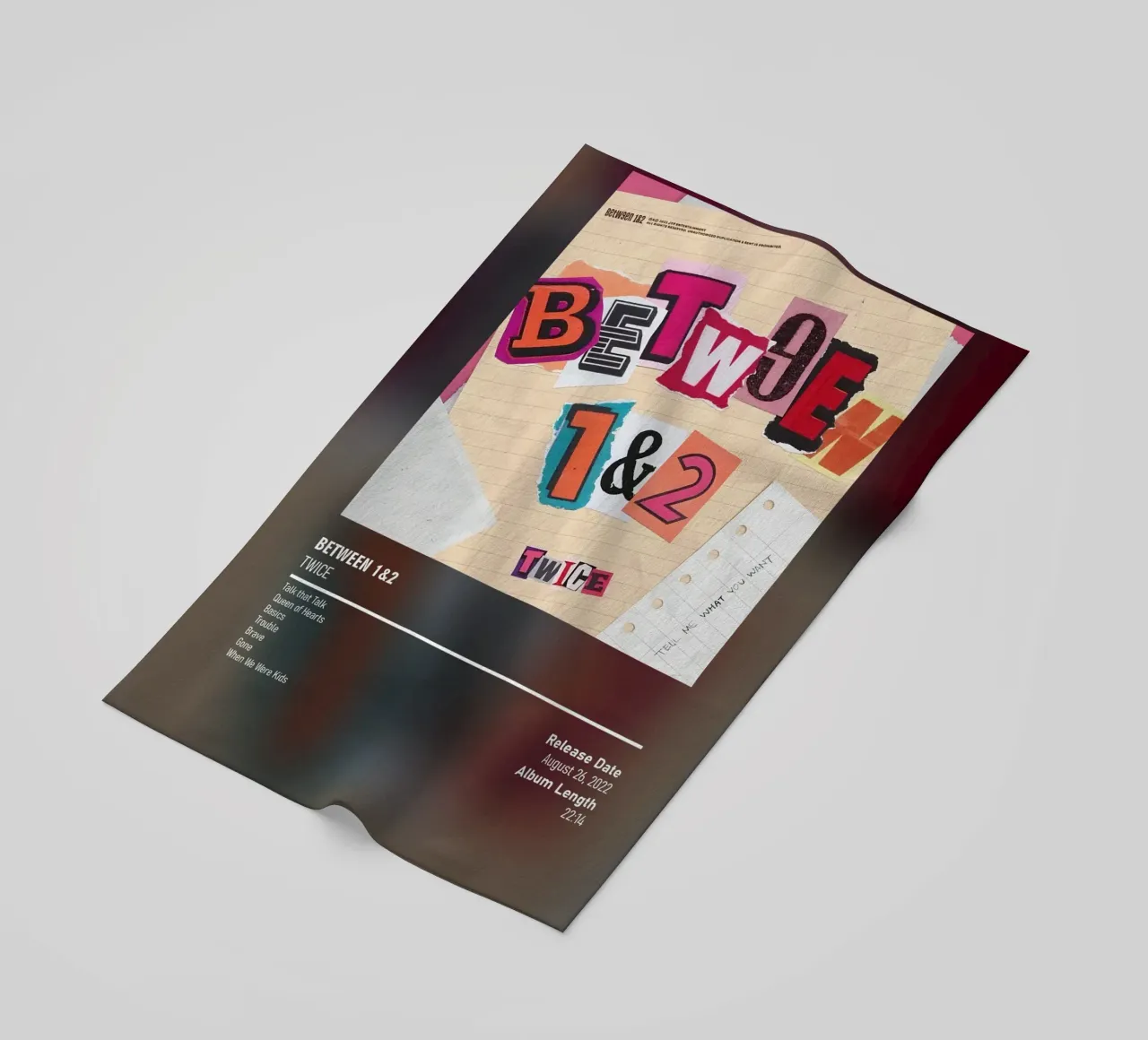 Between 1&2 By TWICE telo mare da DGUnder