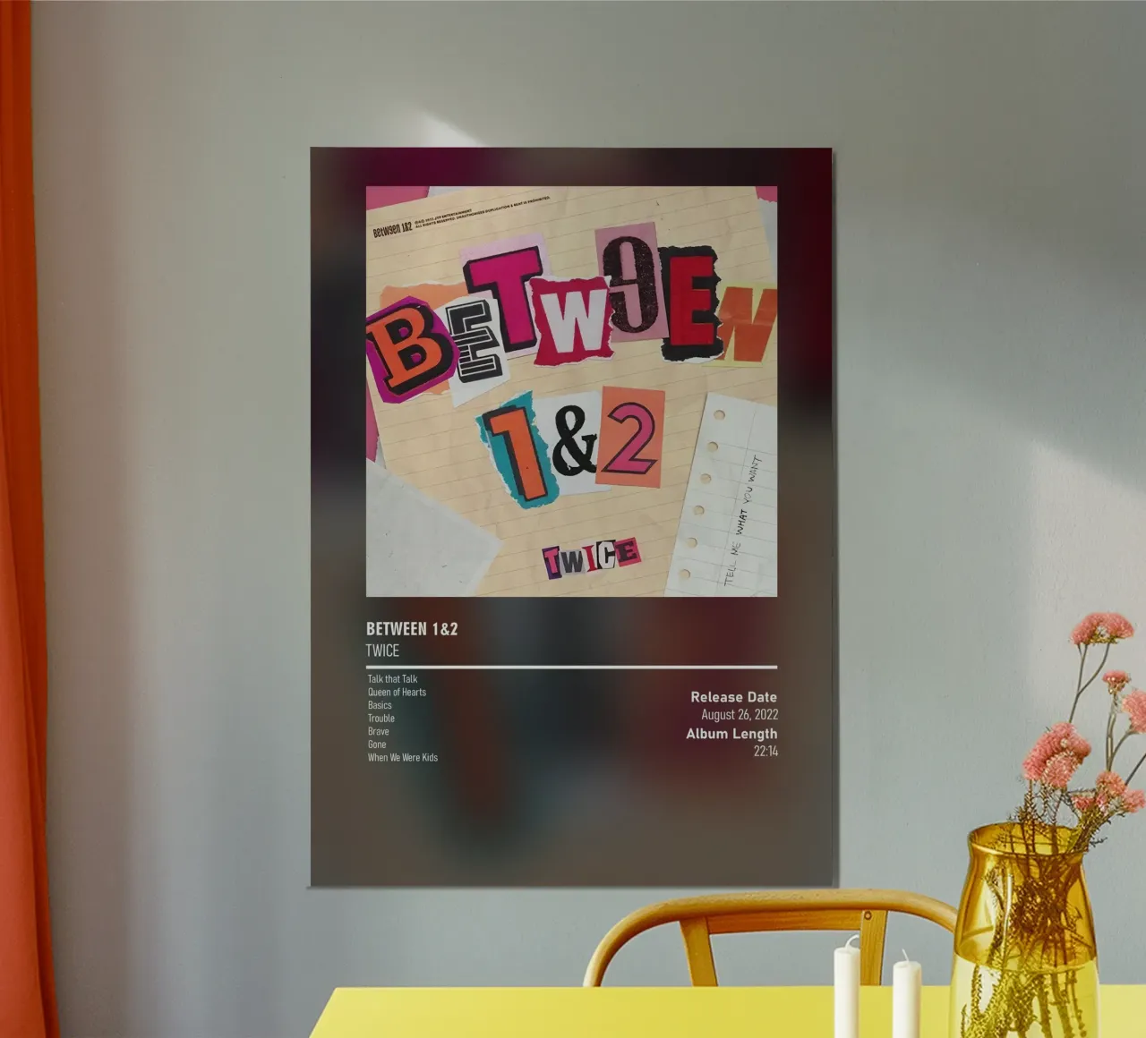 Between 1&2 By TWICE alluminio dibond da DGUnder